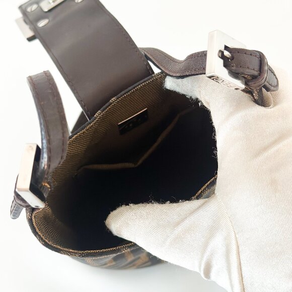 Fendi Mini Zucca Canvas Bag - Picture 10 of 14